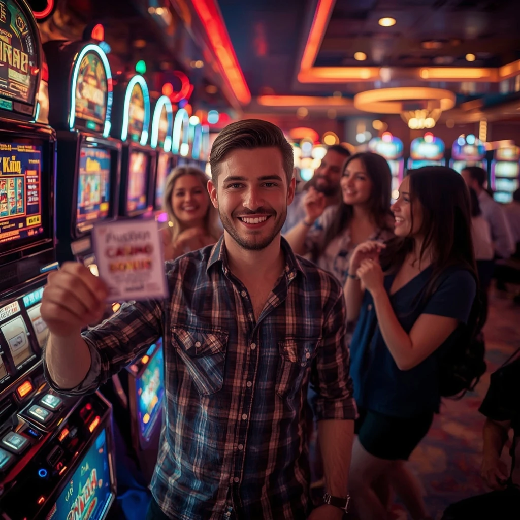 a person with a casino bonus 2699 CLUB CASINO